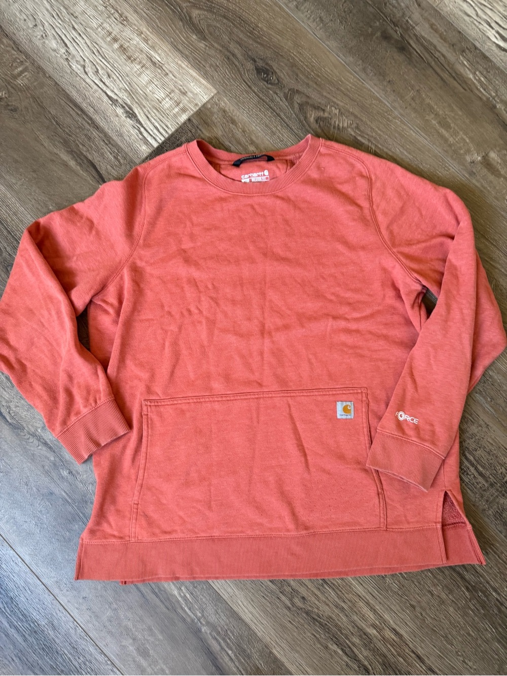 Carhartt Women’s Coral Scoop Crewneck Pocket Sweater